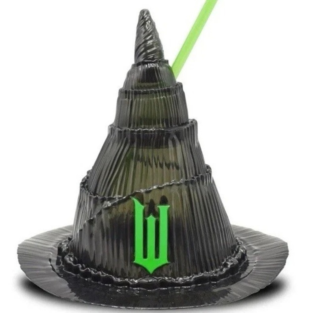 Wicked Regal Exclusive 2024 Elphaba Witch Hat 32oz Promo Cup w/ Straw